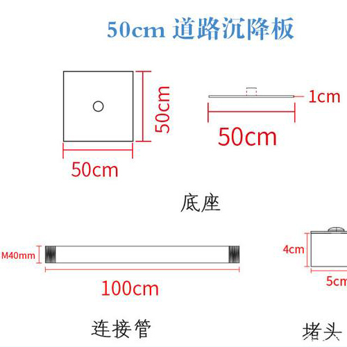 迪庆沉降板规格型号如何选择？
